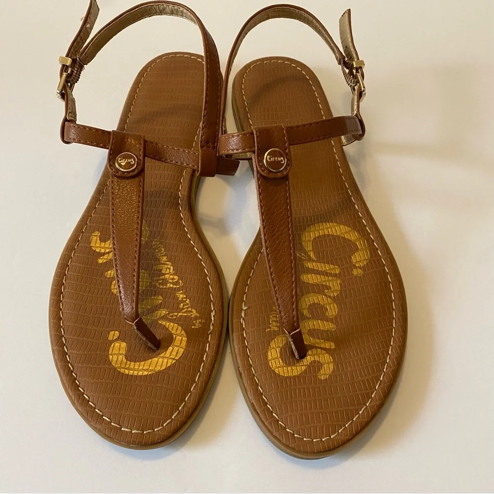 Circus by Sam Edelman Brown Sandals Size 10 - Picture 1 of 9